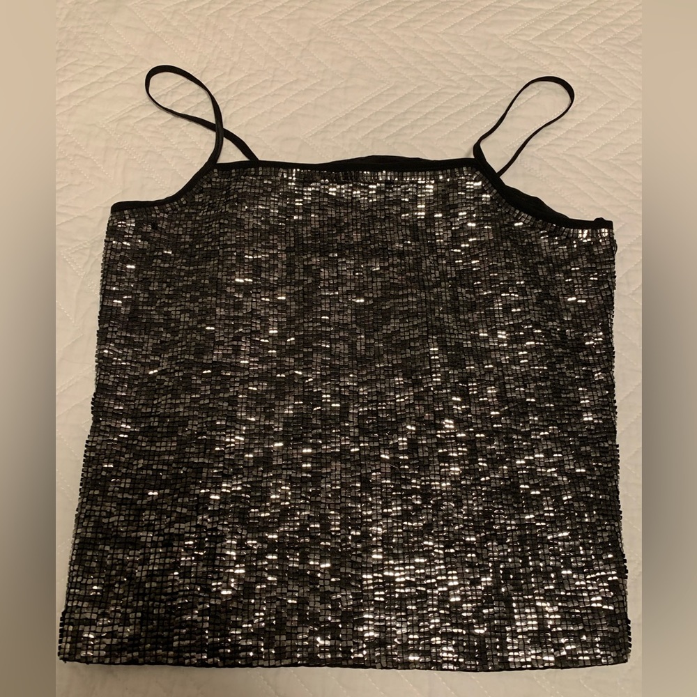 Reitmans black and sequin cami-tank